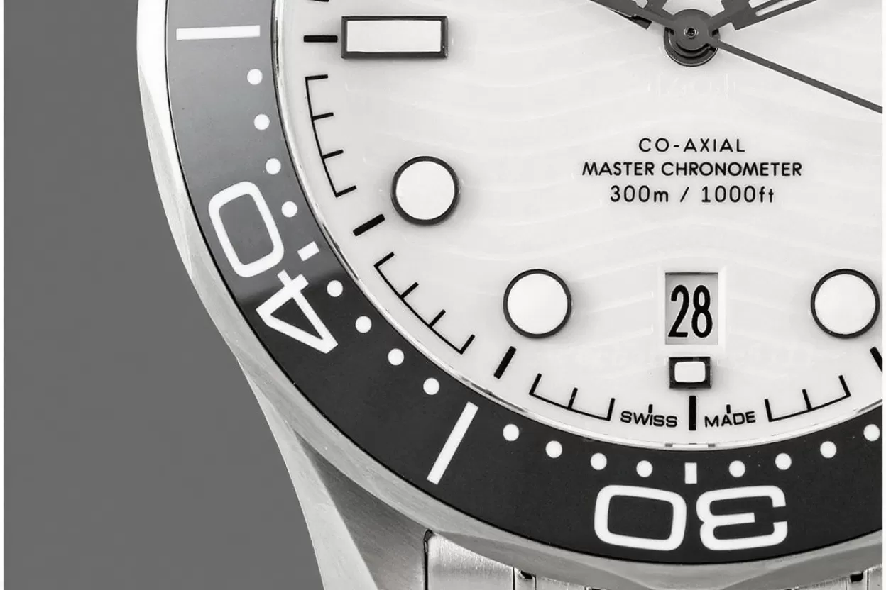 Seamaster 300m 42mm SS / SS White Dial VSF VS8800 Super Clone - Image 5