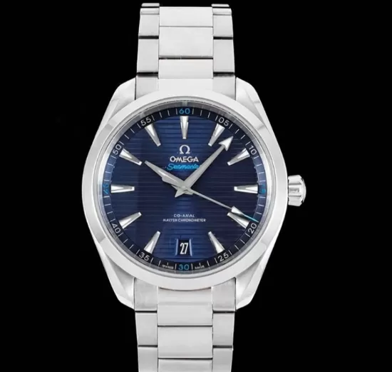 Aqua Terra 150m 41mm Master SS / SS Dark Blue VSF A8900 - Image 2