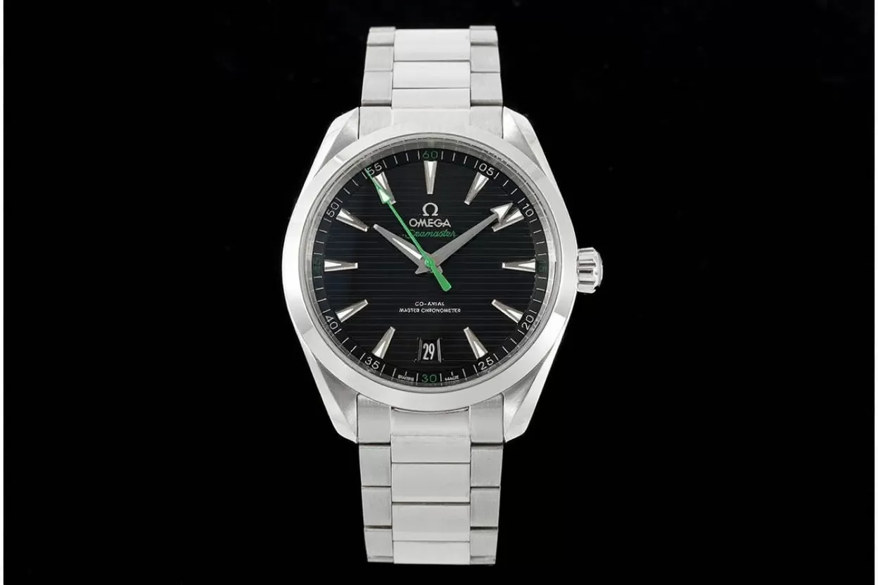 Aqua Terra 150m Master SS / SS Blk / Grn VSF Asia 8900