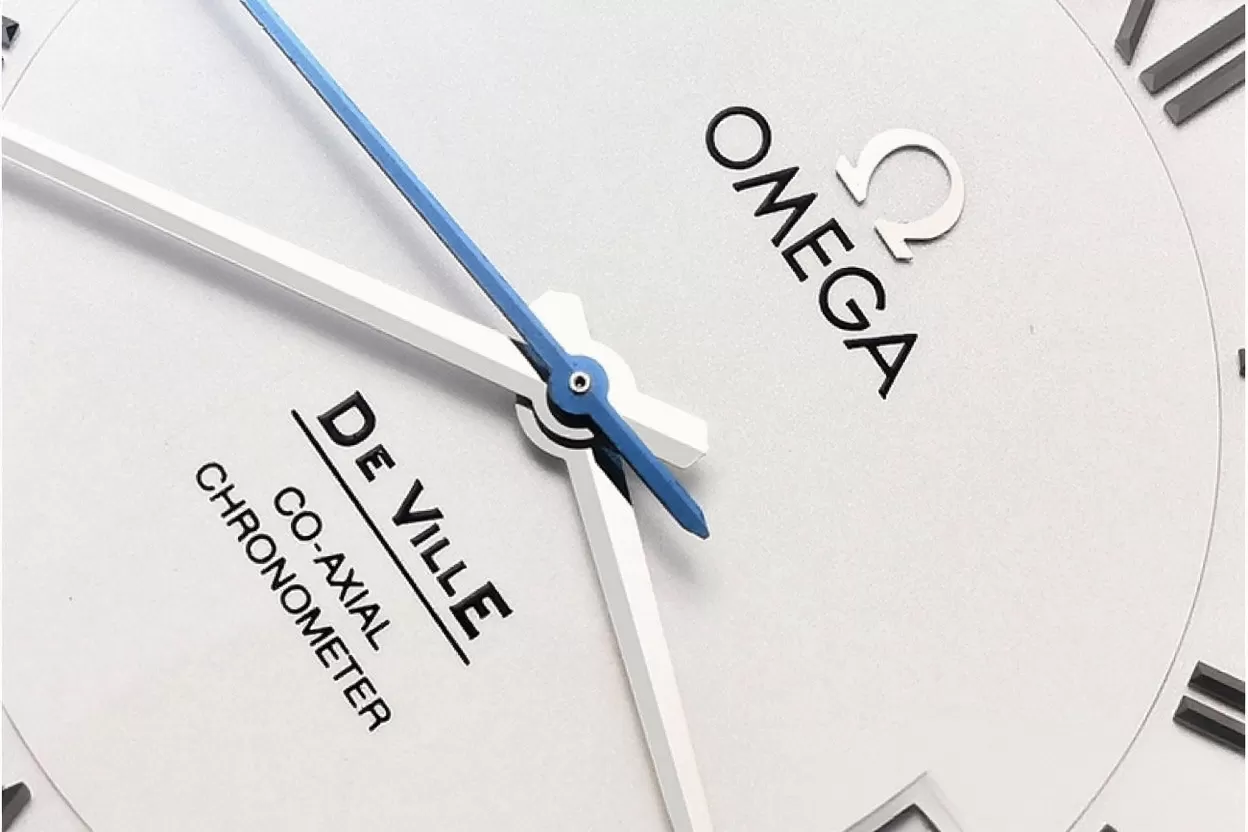 Omega ?C De Ville Men's Co ?C Axial SS / SS Wht / Roman VSF A8500 - Image 21