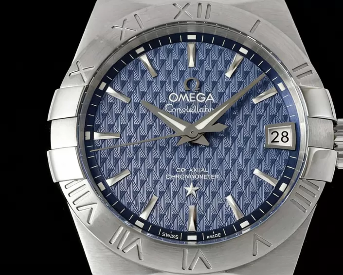 Constellation Co ?C Axial 38mm SS / SS Blue VSF Asia 8500 - Image 3
