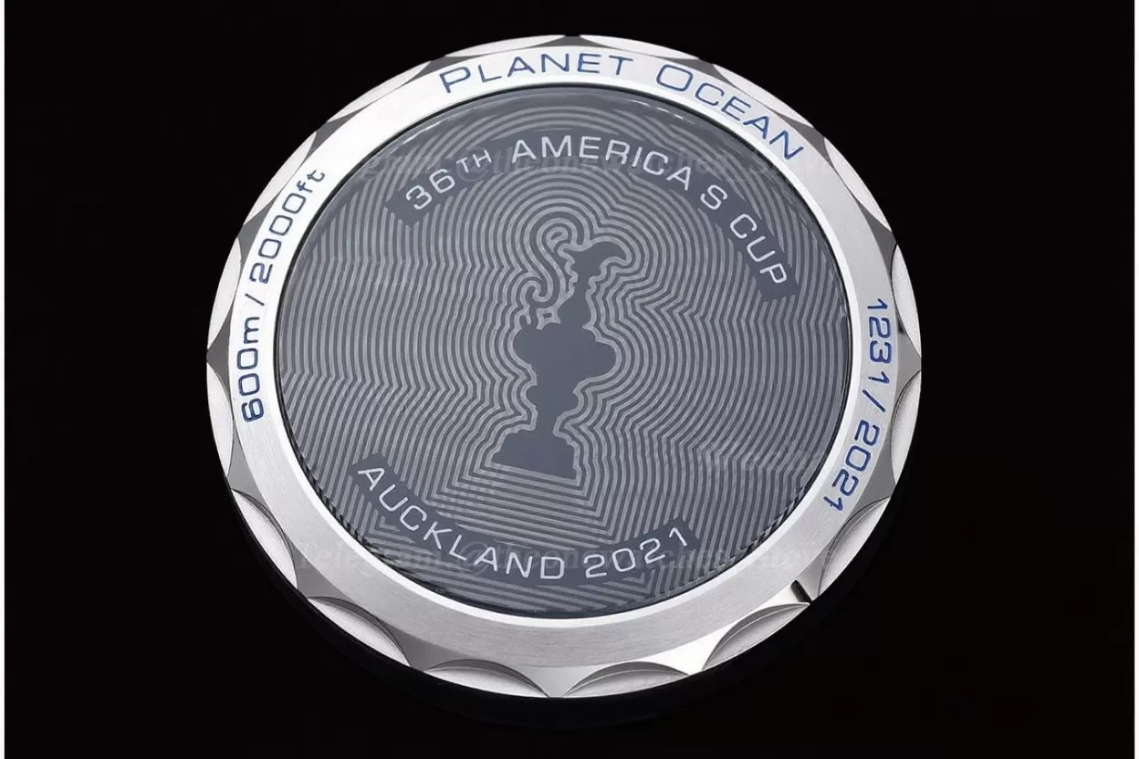 Planet Ocean 43.5mm America's Cup SS / RU White VSF A8900 - Image 18
