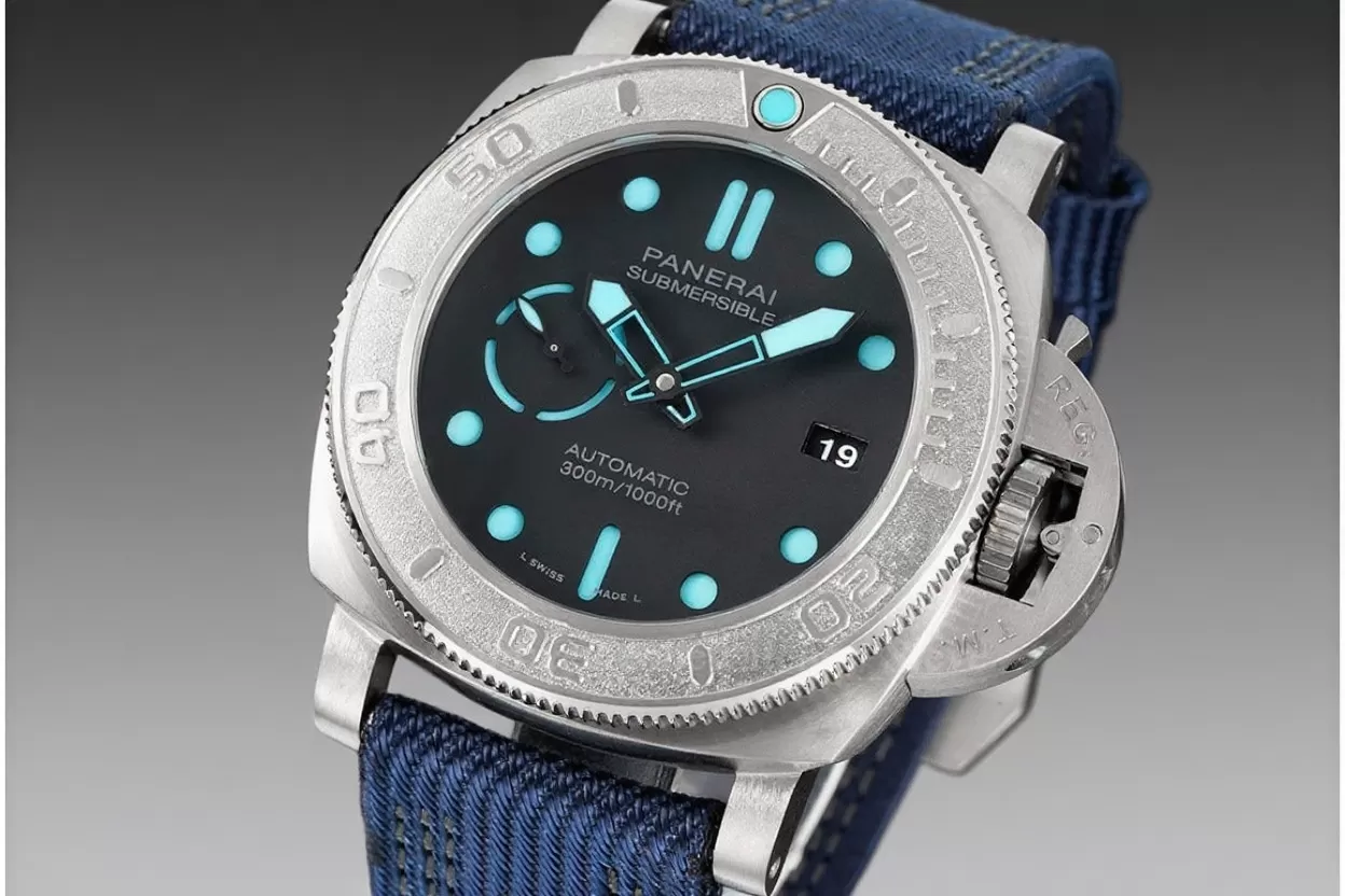 Submersible PAM985 Mike Horn 47mm TI / NY Black Dial VSF P9010