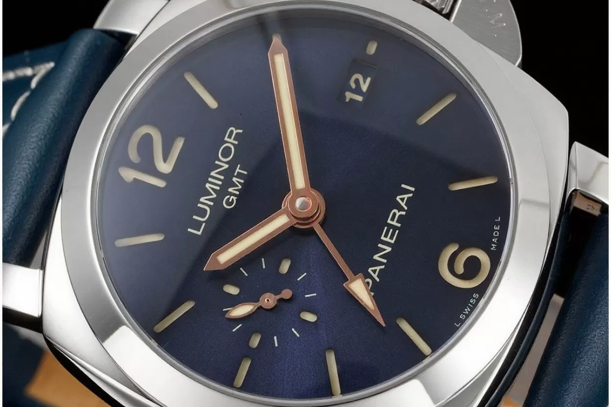 PAM688 Luminor GMT 42mm SS / LE Blue VSF V2 P9001 - Image 2
