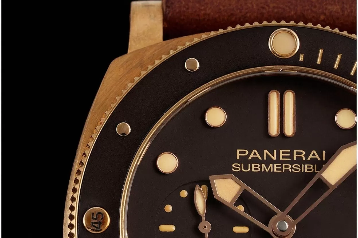 Submersible PAM968 47mm Bronzo / LE Brown Dial VSF P9010 Super Clone - Image 5