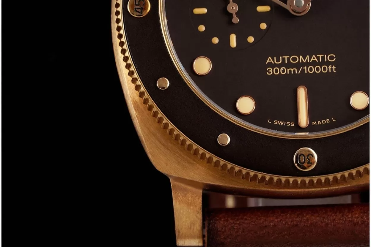 Submersible PAM968 47mm Bronzo / LE Brown Dial VSF P9010 Super Clone - Image 7