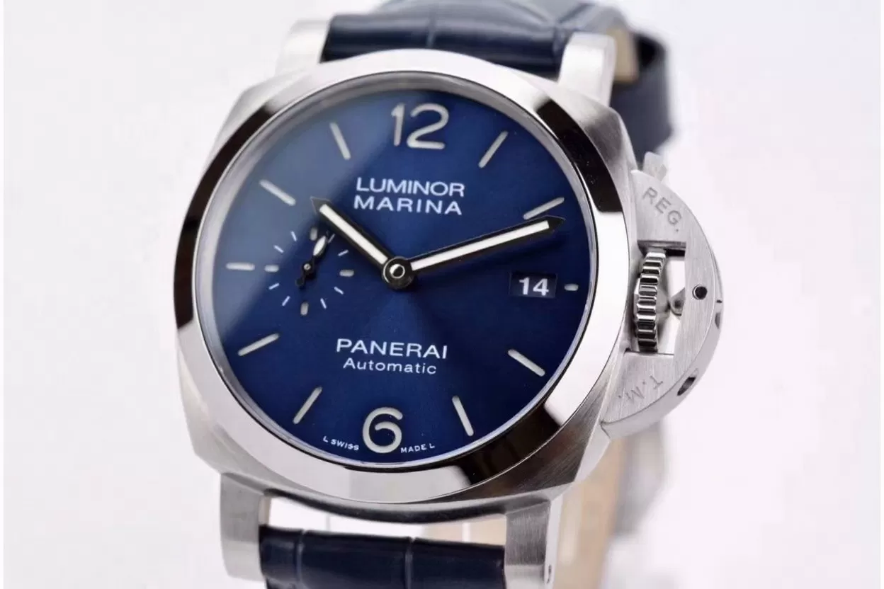Panerai ?C PAM1393 Lum. Marina Auto 42mm SS / LE Blue VSF P9010 - Image 8