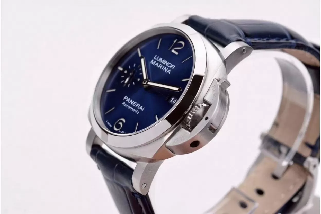 Panerai ?C PAM1393 Lum. Marina Auto 42mm SS / LE Blue VSF P9010 - Image 7