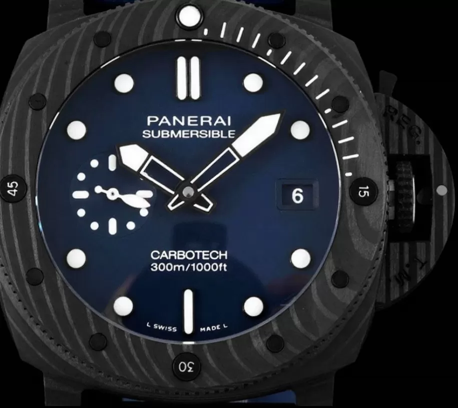 Submersible PAM1232 44mm Carbon / RU Blue Dial VSF P900 - Image 2