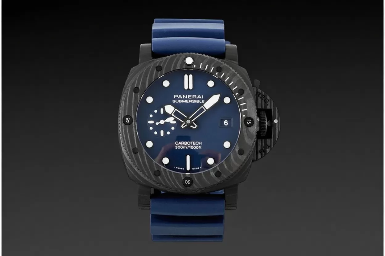 Submersible PAM1232 44mm Carbon / RU Blue Dial VSF P900 - Image 3