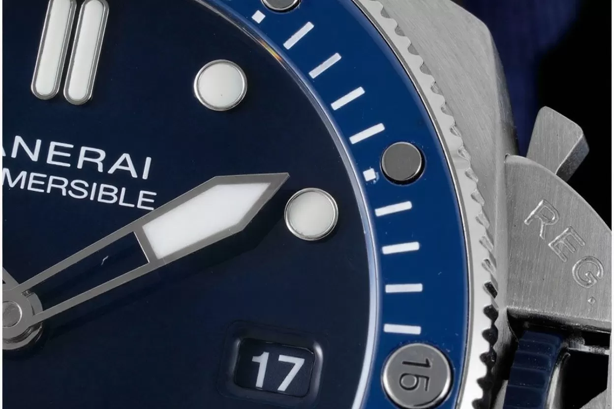 Submersible PAM1289 44mm SS / NY Blue Dial VSF P900 - Image 5