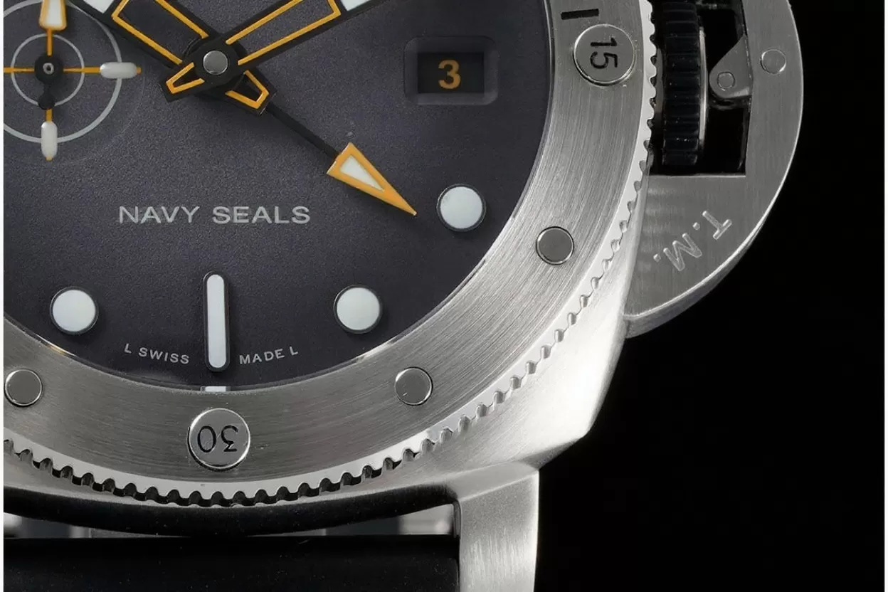 Submersible PAM1323 44mm SS / RU Grey Dial VSF P9011 - Image 6