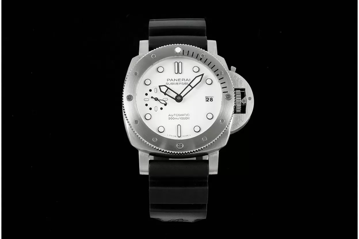 Submersible PAM2223 42mm SS / RU White Dial VSF P900 - Image 3