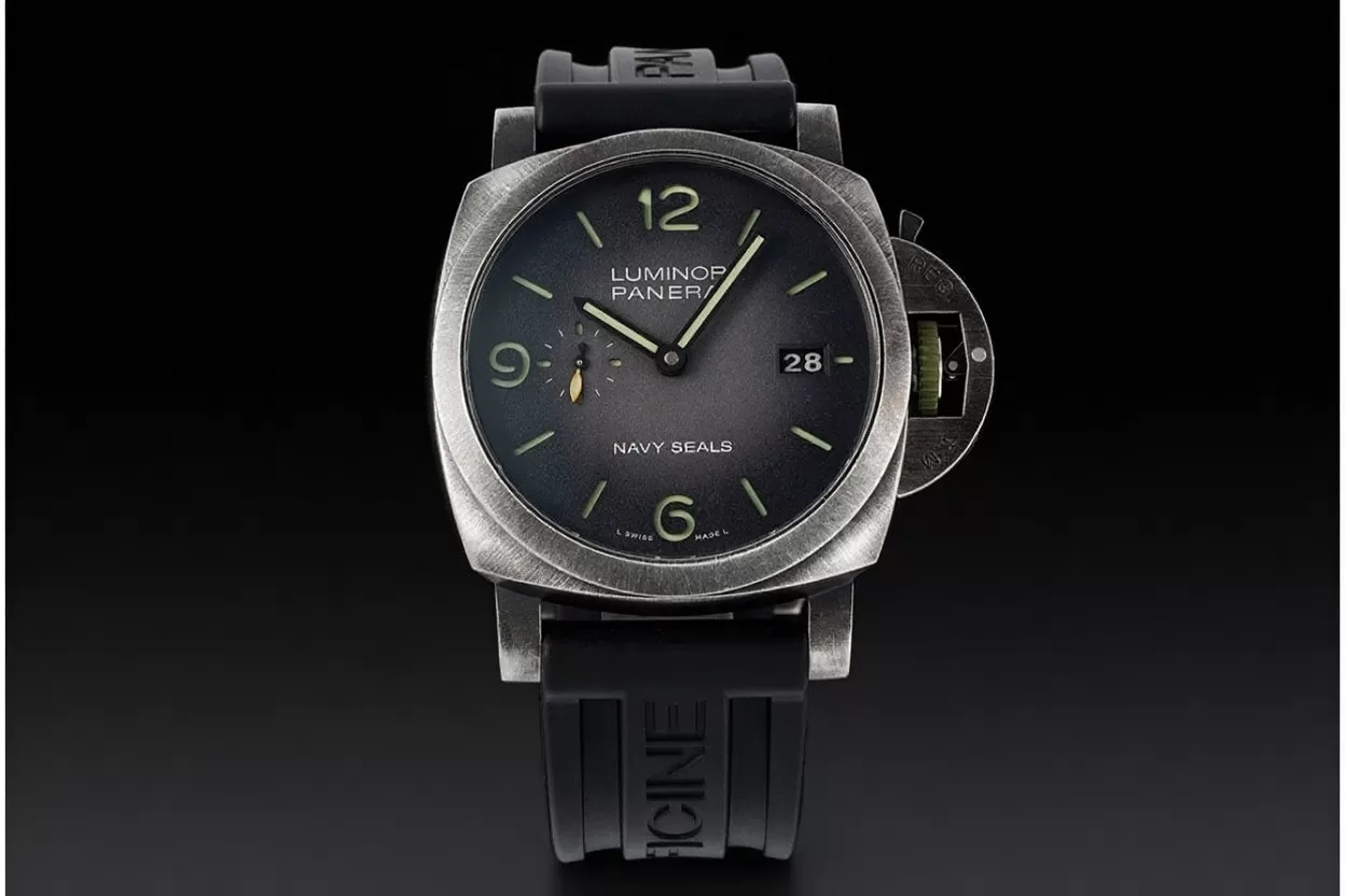 Luminor PAM1412 Navy Seals 44mm SS / RU Gradient Grey Dial VSF P9010 - Image 4