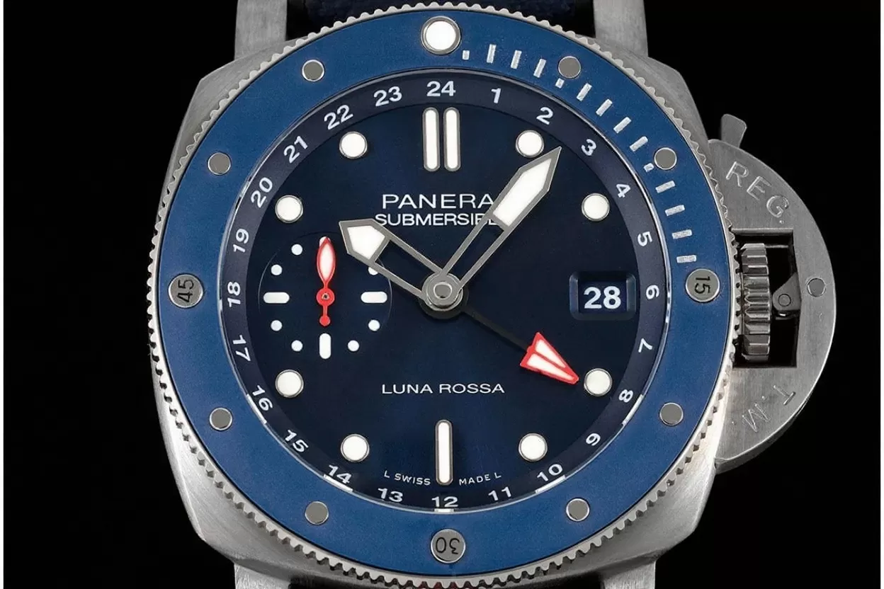 Submersible PAM1507 Luna Rossa 42mm SS / RU Blue Dial VSF P900 - Image 2