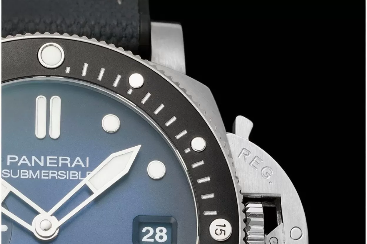 Submersible PAM1565 Luna Rossa 42mm SS / RU Blue Dial VSF P900 - Image 5