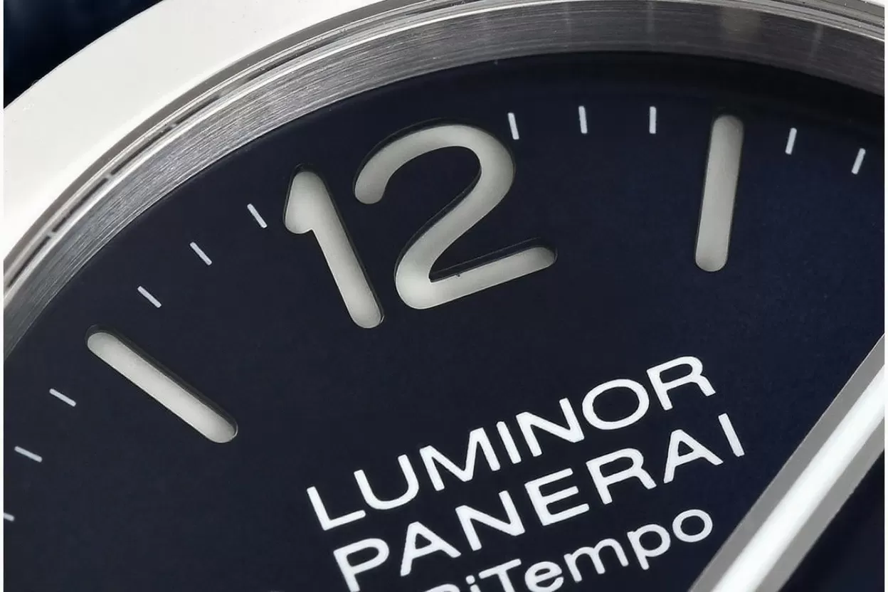 Luminor PAM1404 Bitempo GMT 40mm SS / NY Blue Dial VSF P900 - Image 6