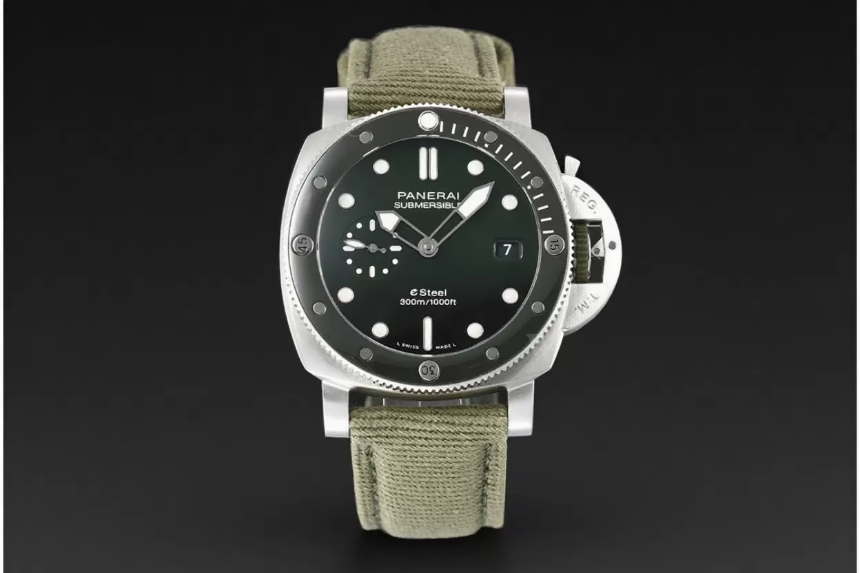 Submersible PAM1287 44MM SS / NY Green Dial VSF P900 - Image 4