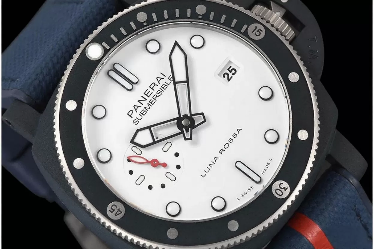 Submersible PAM1543 44mm Ti / NY White Dial VSF P900 - Image 3