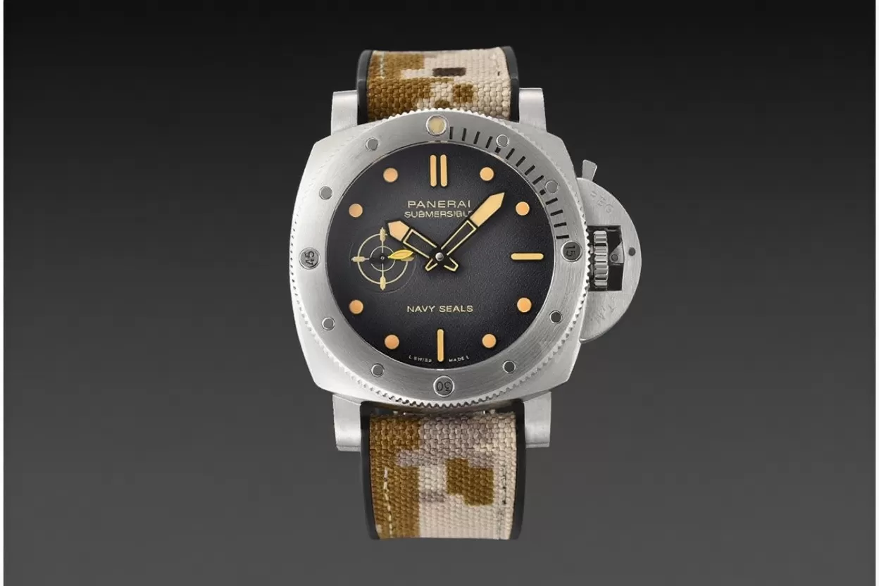 Submersible PAM1518 44mm SS / NY Grey Dial VSF P900