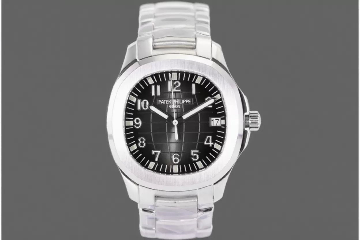 Patek Philippe ?C Aquanaut Ref.5167 SS / SS Black / Num 3KF 1:1 Asia 324 - Image 16