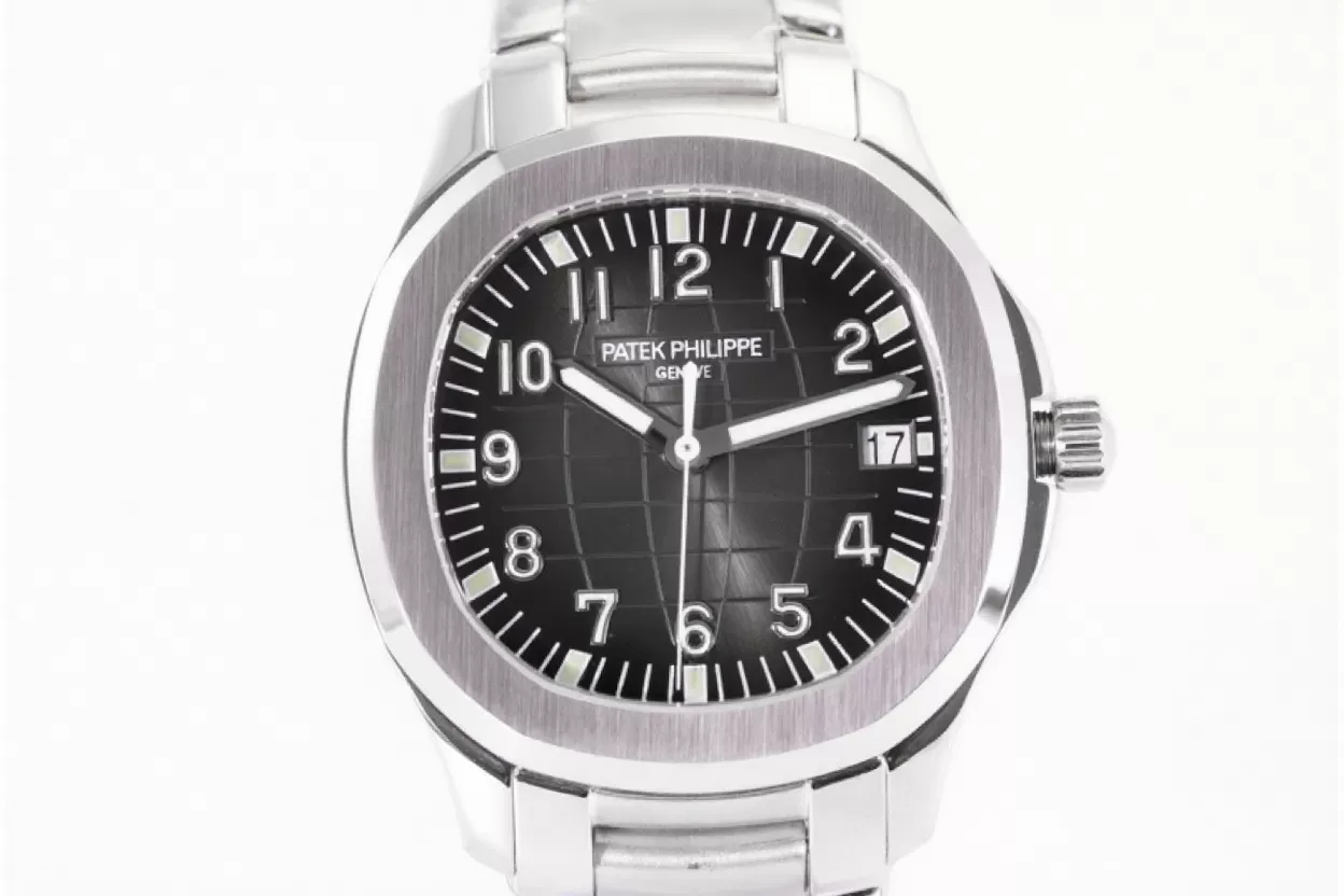 Patek Philippe ?C Aquanaut Ref.5167 SS / SS Black / Num 3KF 1:1 Asia 324 - Image 21