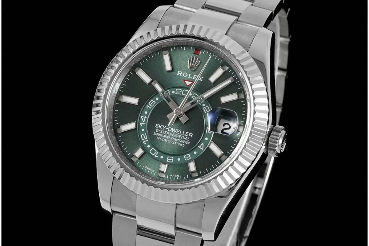 SkyDweller 326934 42mm Oys SS / SS Green Dial ZF A2824
