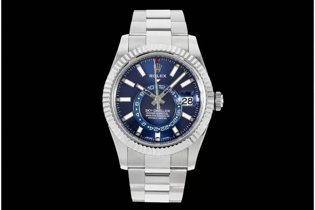 SkyDweller 326934 42mm Oys SS / SS Blue Dial ZF A2824 - Image 3