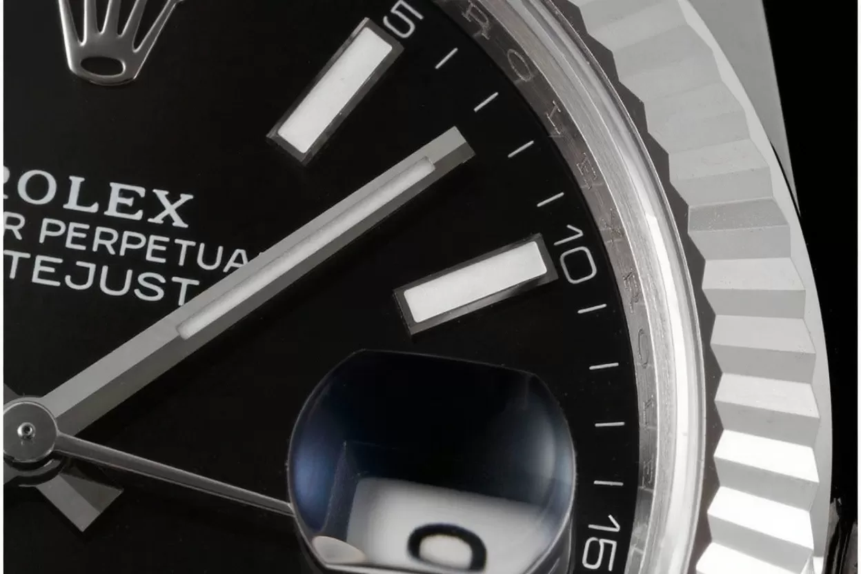 Datejust 126334 41mm Oys SS / SS Black / Stk VSF DD3235 - Image 7