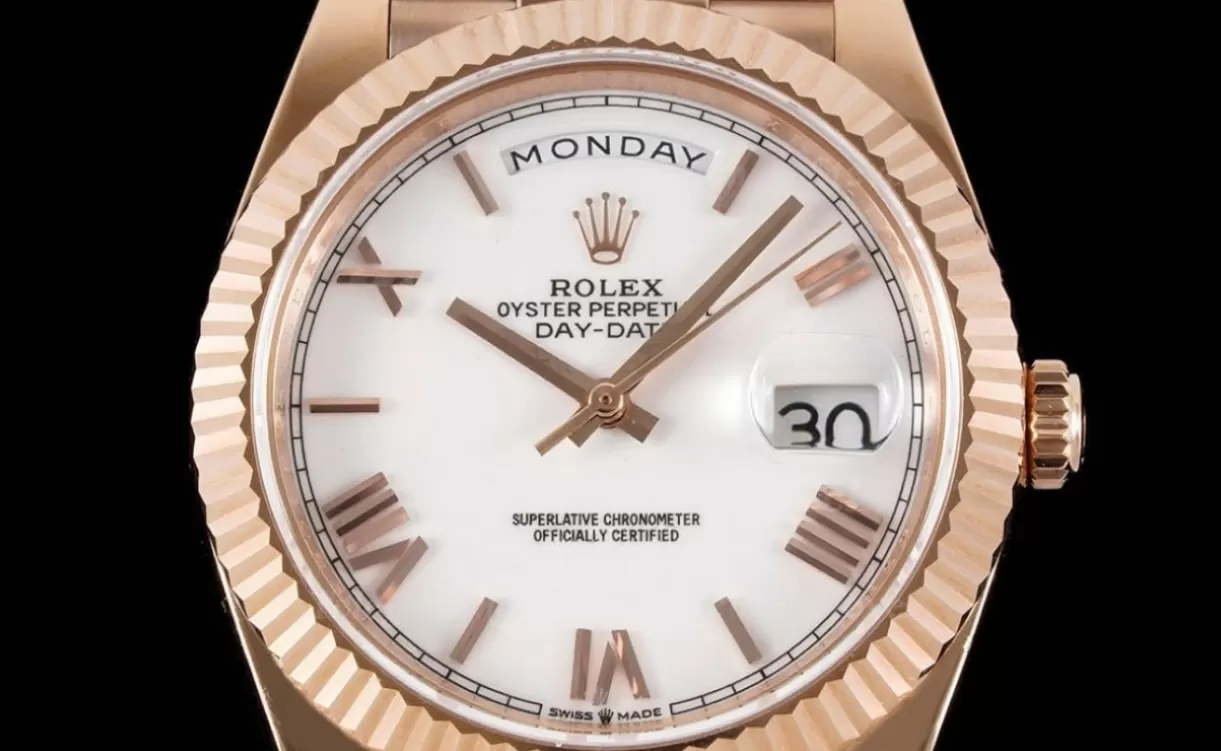 DayDate 40mm RG / RG White / Rmn EWF A2836 - Image 2