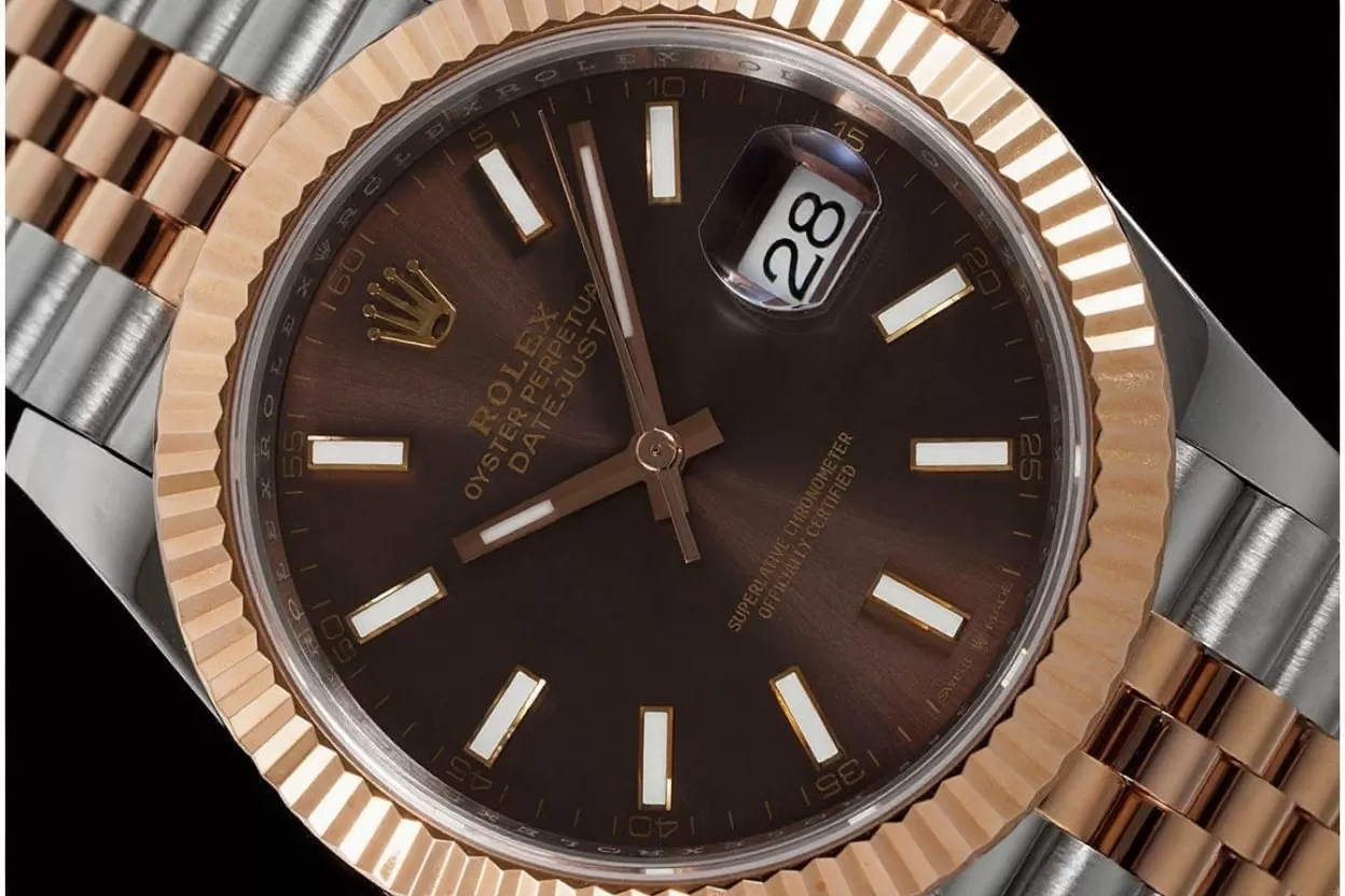 Datejust 126331 41mm Jub SS / RG Brown / Stk VSF DD3235 - Image 3