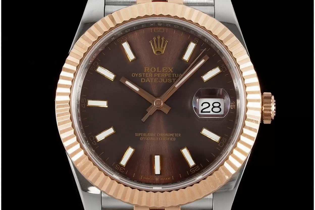 Datejust 126331 41mm Jub SS / RG Brown / Stk VSF DD3235 - Image 2