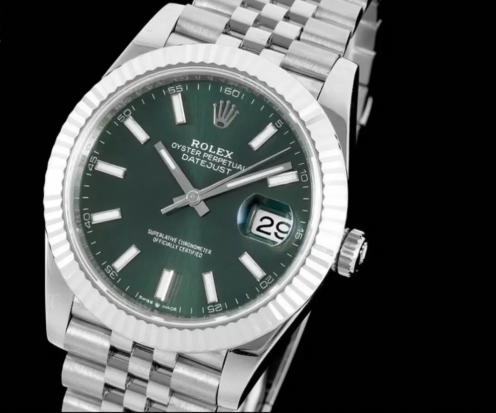 Datejust 126334 41mm Jub SS / SS Green / Stk VSF DD3235