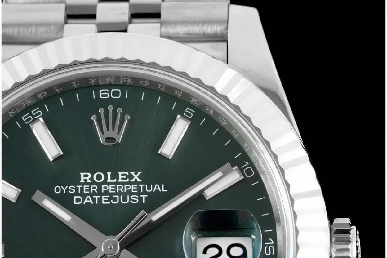 Datejust 126334 41mm Jub SS / SS Green / Stk VSF DD3235 - Image 5