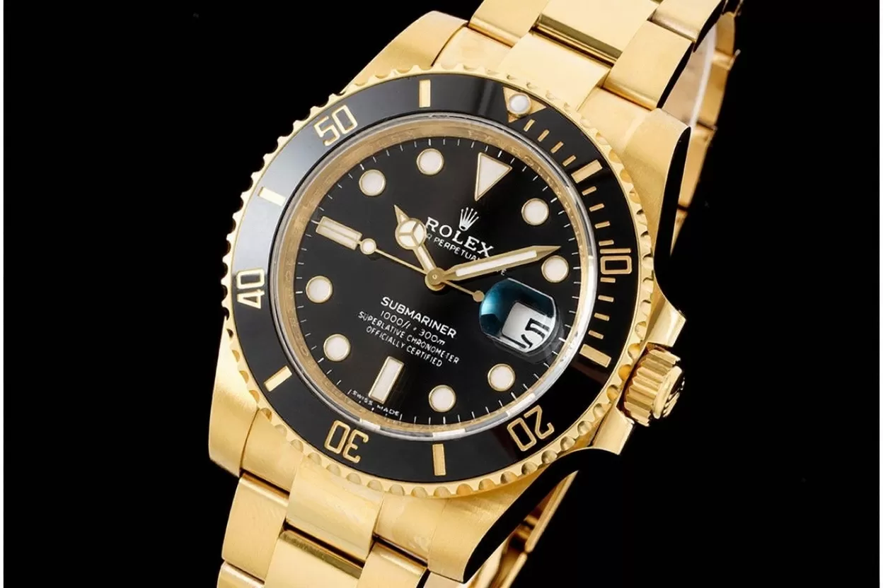 Submariner 116618LN 40mm 904L YG / YG Black Dial VSF VS3135