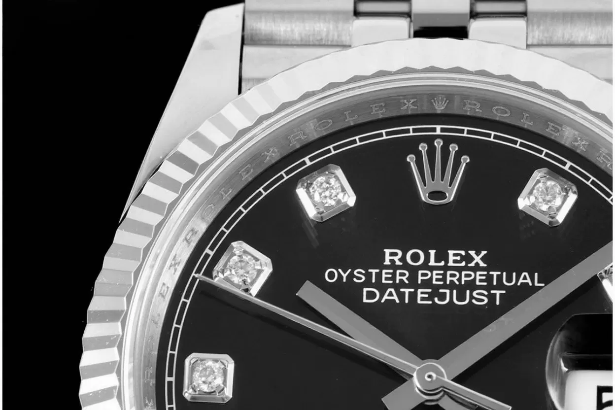 Datejust 126234 36mm Jub SS / SS Black / Dia VSF DD3235 - Image 3