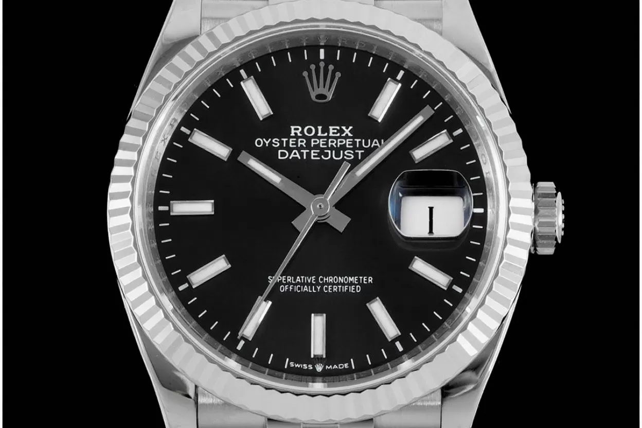 Datejust 126234 36mm Jub SS / SS Black / Stk VSF DD3235 - Image 2