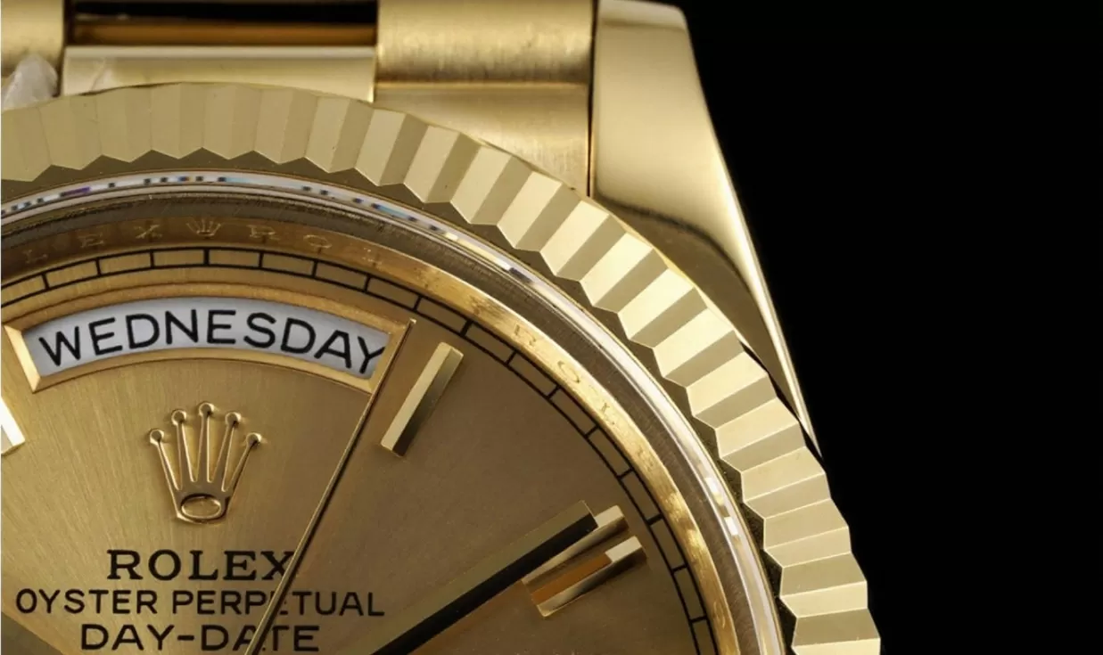 Rolex ?C DayDate 228238 40mm Pres YG / YG Gold Dial GMF A2836 (Gain Weight) - Image 6
