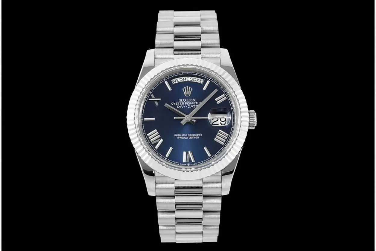 DayDate 228239 40mm Pres SS / SS Blue Dial GMF A2836 (Gain Weight)