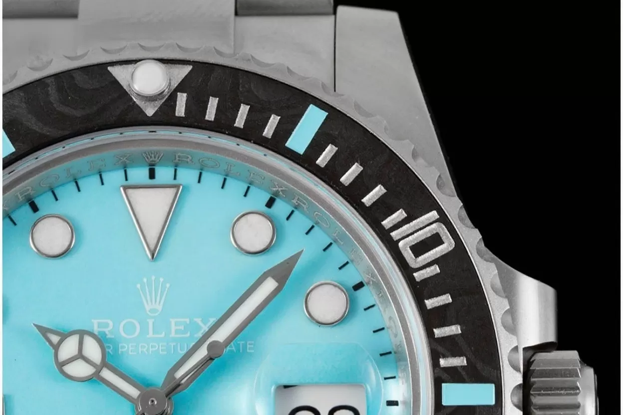 Submariner DIW 40mm 904L SS / SS Tiffany Dial VSF VS3135 - Image 4