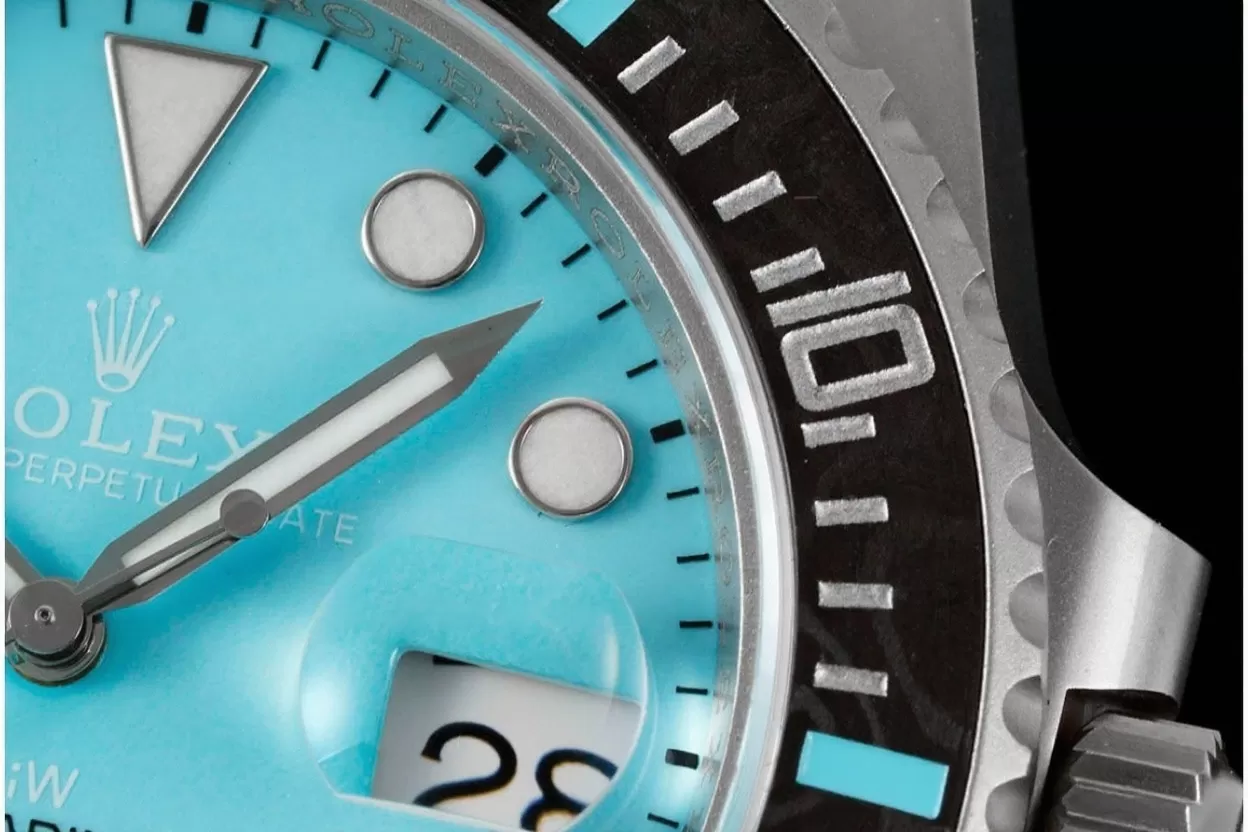 Submariner DIW 40mm 904L SS / SS Tiffany Dial VSF VS3135 - Image 7