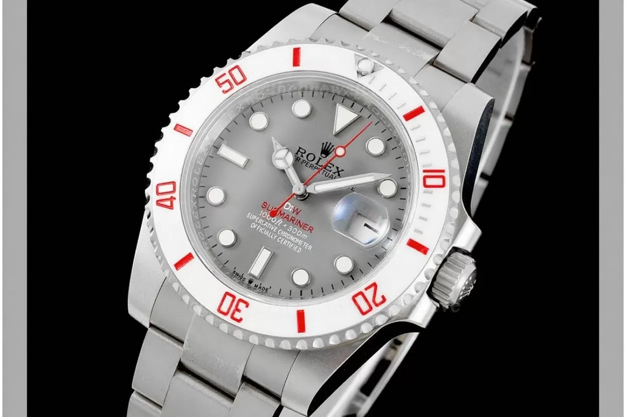 Submariner DIW 40mm 904L TI / TI Grey Dial DIWF VR3135