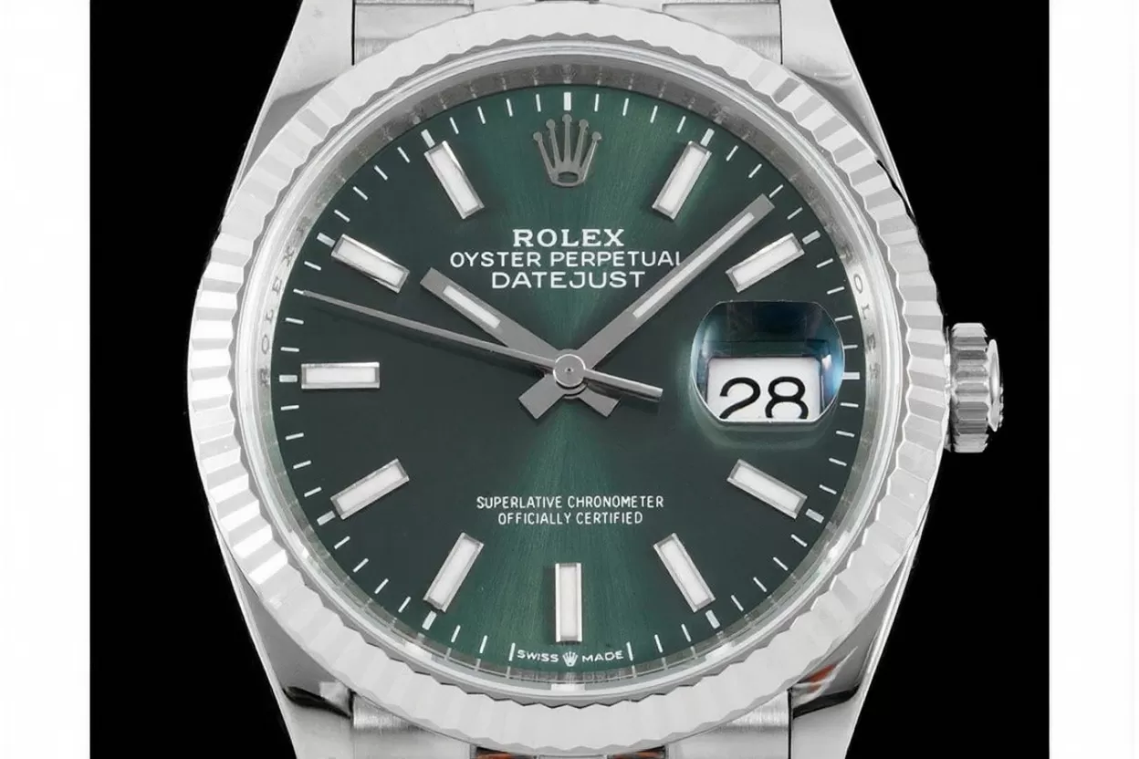 Datejust 126234 36mm Jub SS / SS Green / Stk VSF DD3235 - Image 2