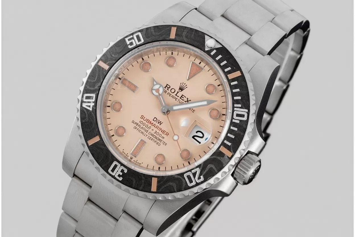 Submariner DIW 40mm 904L SS / SS Cream Dial VSF VS3135