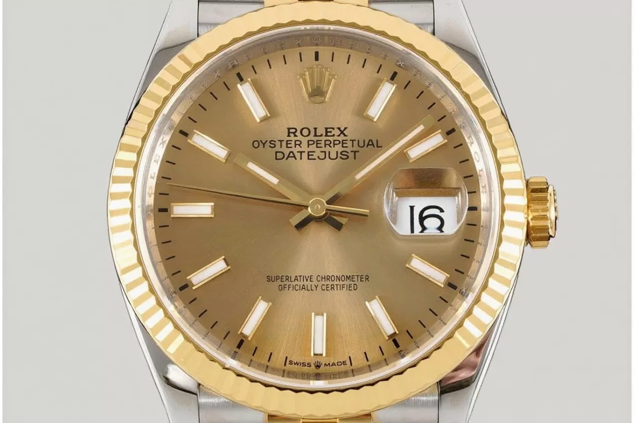 Datejust 126233 36mm Jub YG / SS Gold / Stk VSF DD3235 - Image 2