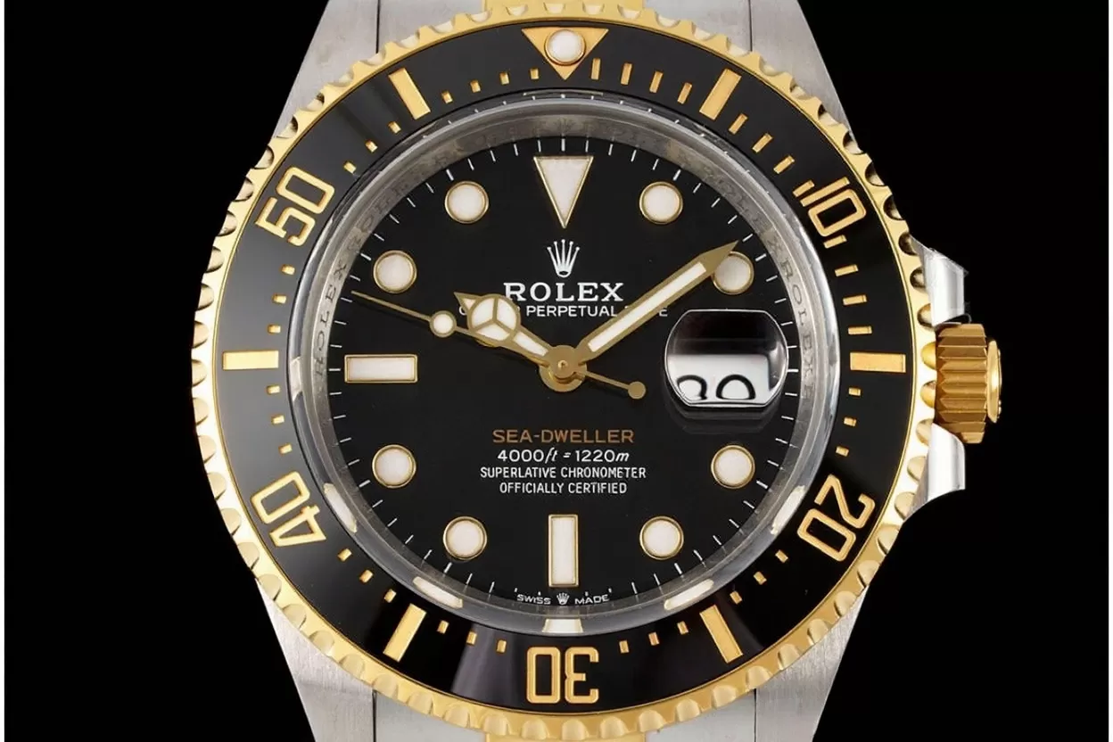 SeaDweller 126603 43mm YG / SS Black Dial VSF DD3235 - Image 2