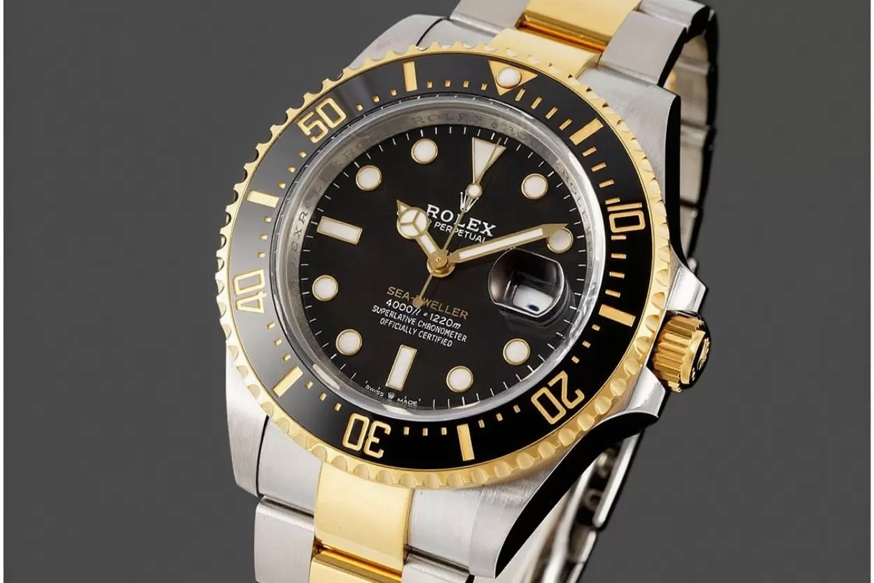 SeaDweller 126603 43mm YG / SS Black Dial VSF DD3235