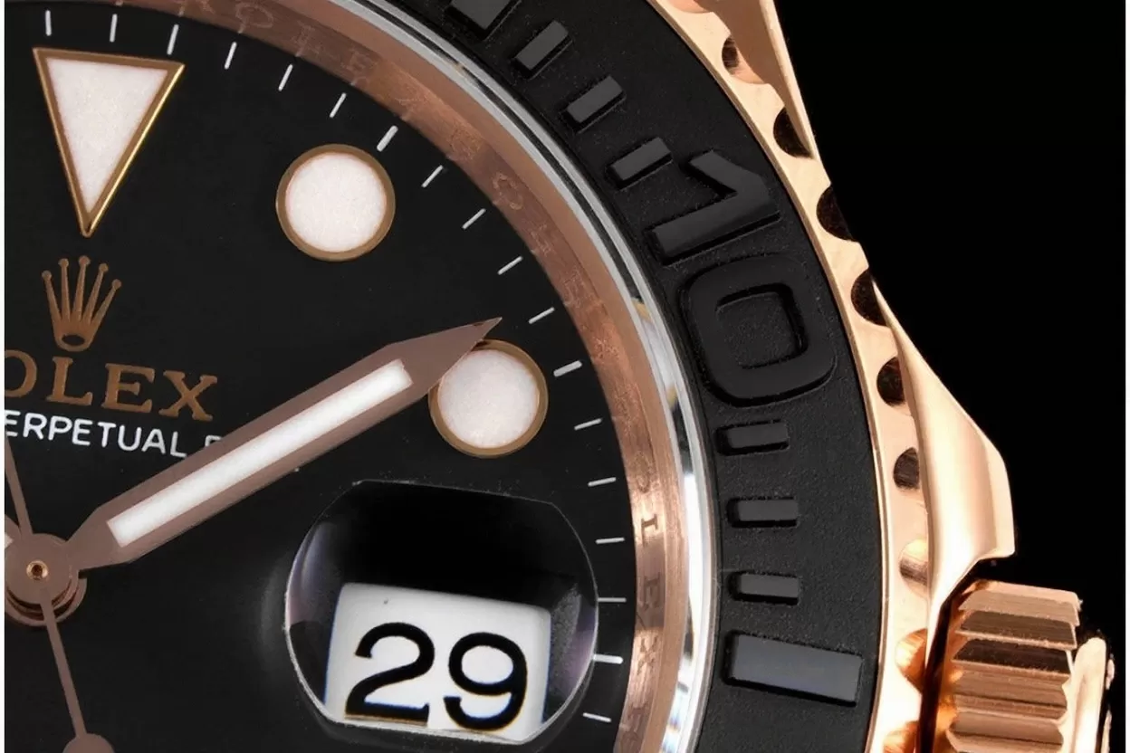 Yacht ?C Master 126655 40mm RG / RU Black / Dot VSF DD3235 - Image 7