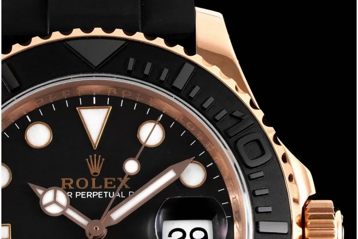 Yacht ?C Master 126655 40mm RG / RU Black / Dot VSF DD3235 - Image 6