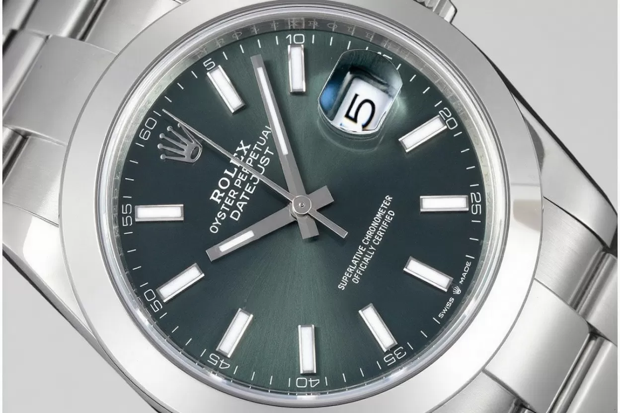 Datejust 126300 41mm Oys SS / SS Green Dial VSF DD3235 - Image 3